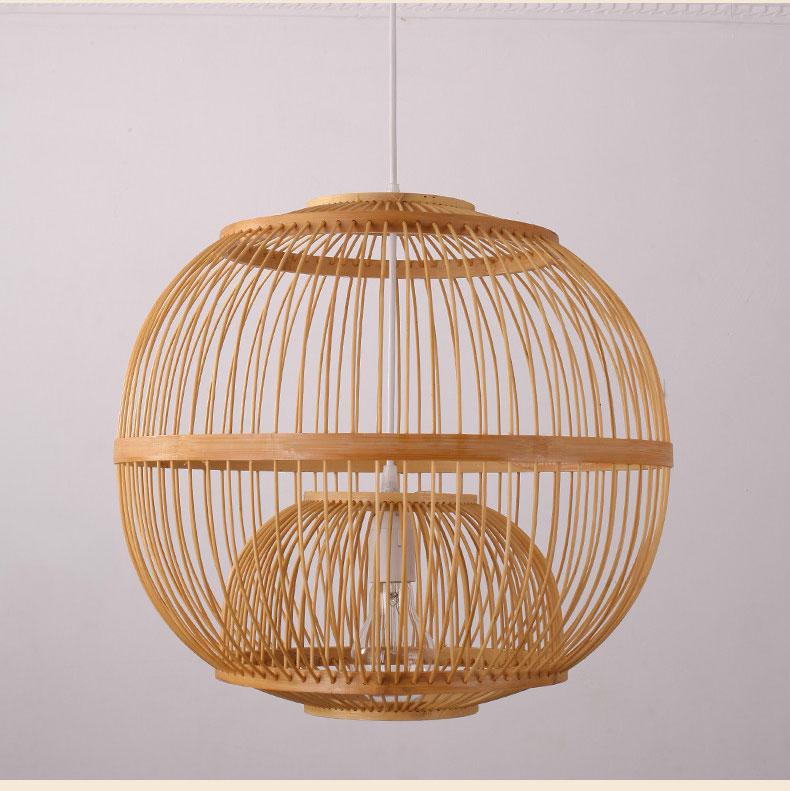 spherical bamboo cage