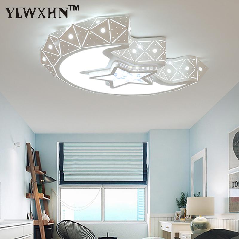 Moon and stars ceiling light in different sizes