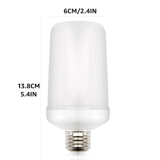 LED flame lamp E27