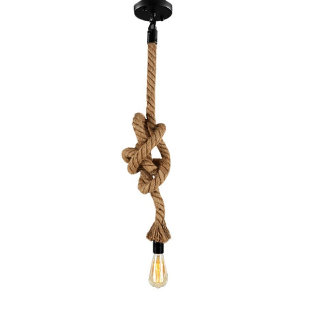 Vintage Rope Lamp